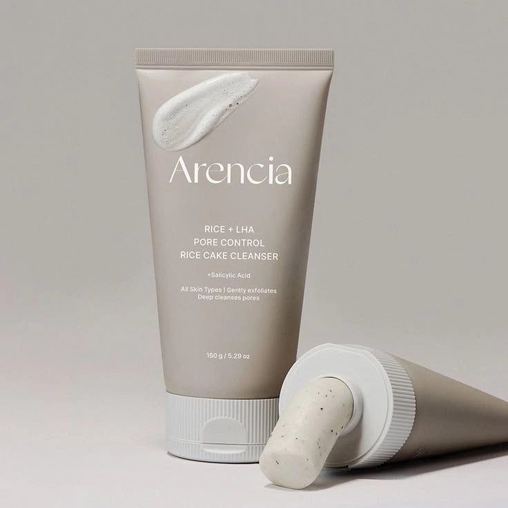 Arencia Rice+ LHA Pore Control Rice Cake Cleanser