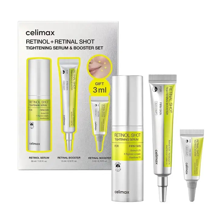 Celimax Retinol + Retinal Shot Kit