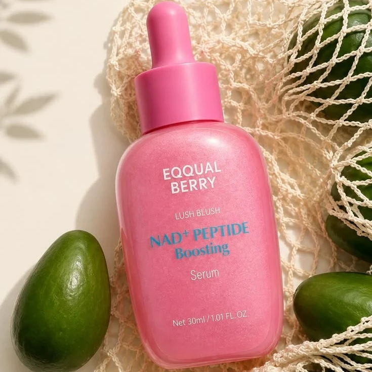 Eqqualberry Lush Blush NAD+ Peptide Boosting Serum