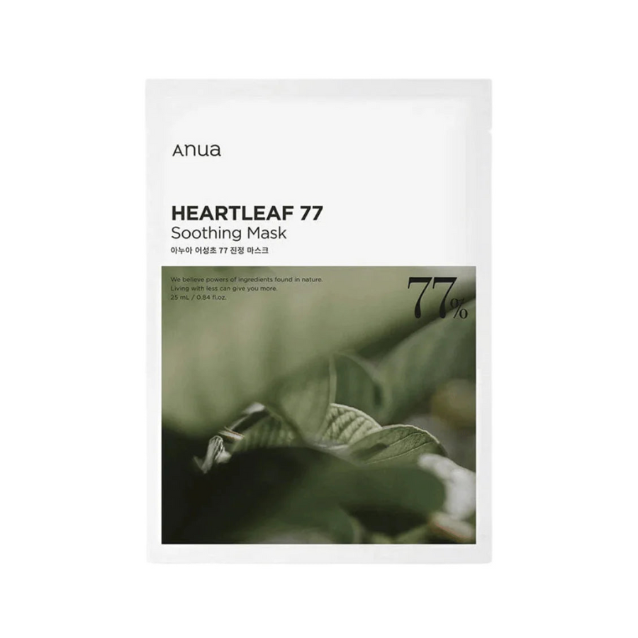 Anua Heartleaf 77% Soothing Sheet Mask - Skinn K.