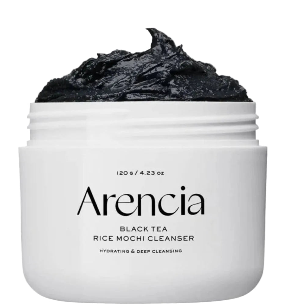 Arencia Black Tea Rice Mochi Cleanser