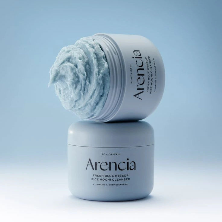 Arencia Fresh Hyssop Rice Mochi Cleanser