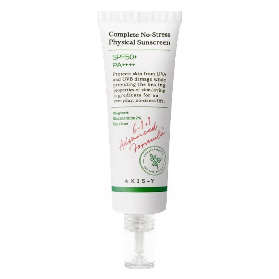 Axis-Y Complete No-Stress Physical Sunscreen SPF50+ PA++++