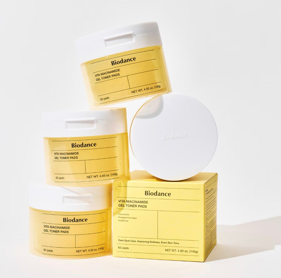 Biodance Vita Niacinamide Gel Toner Pads