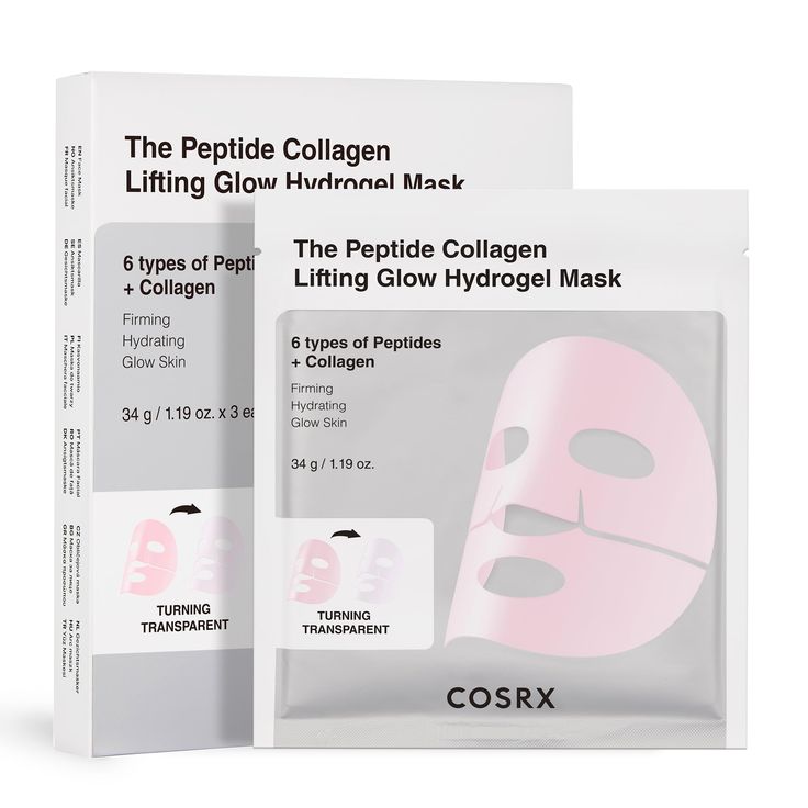 Cosrx The Peptide Collagen Lifting Glow Hydrogel Mask