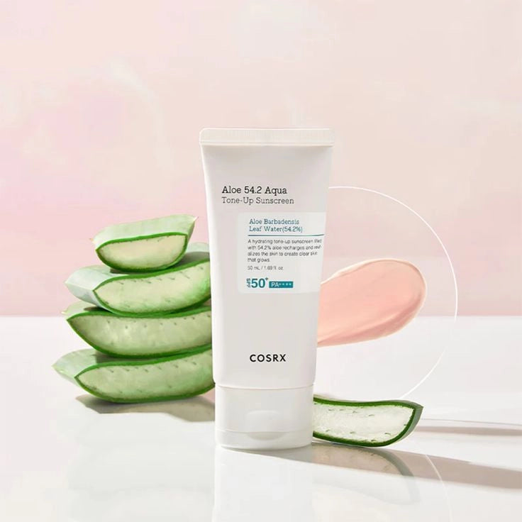 Cosrx Aloe 54.2 Aqua Tone-Up Sunscreen SPF50 PA++++