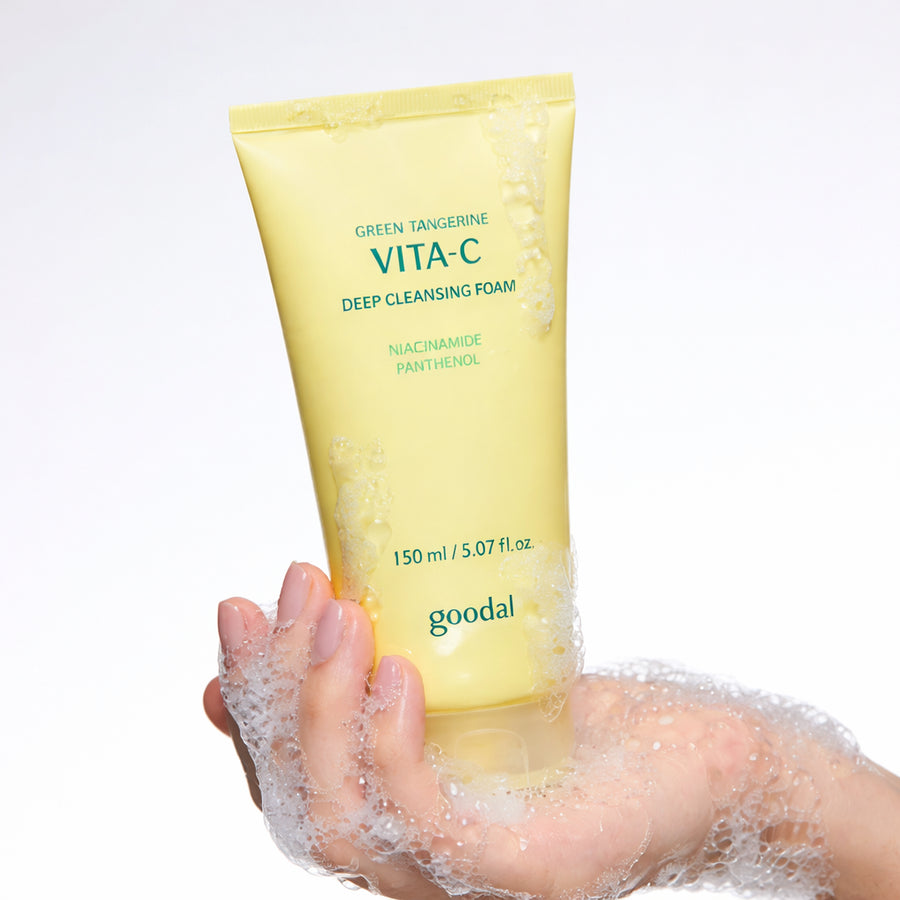 Goodal Green Tangerine Vita C Deep Cleansing Foam