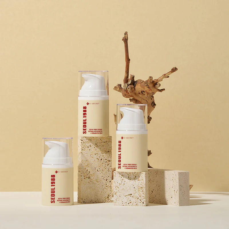 Ksecret Seoul 1988 Cream Retinal Liposome 1% Fermented Rice - Skinn K.