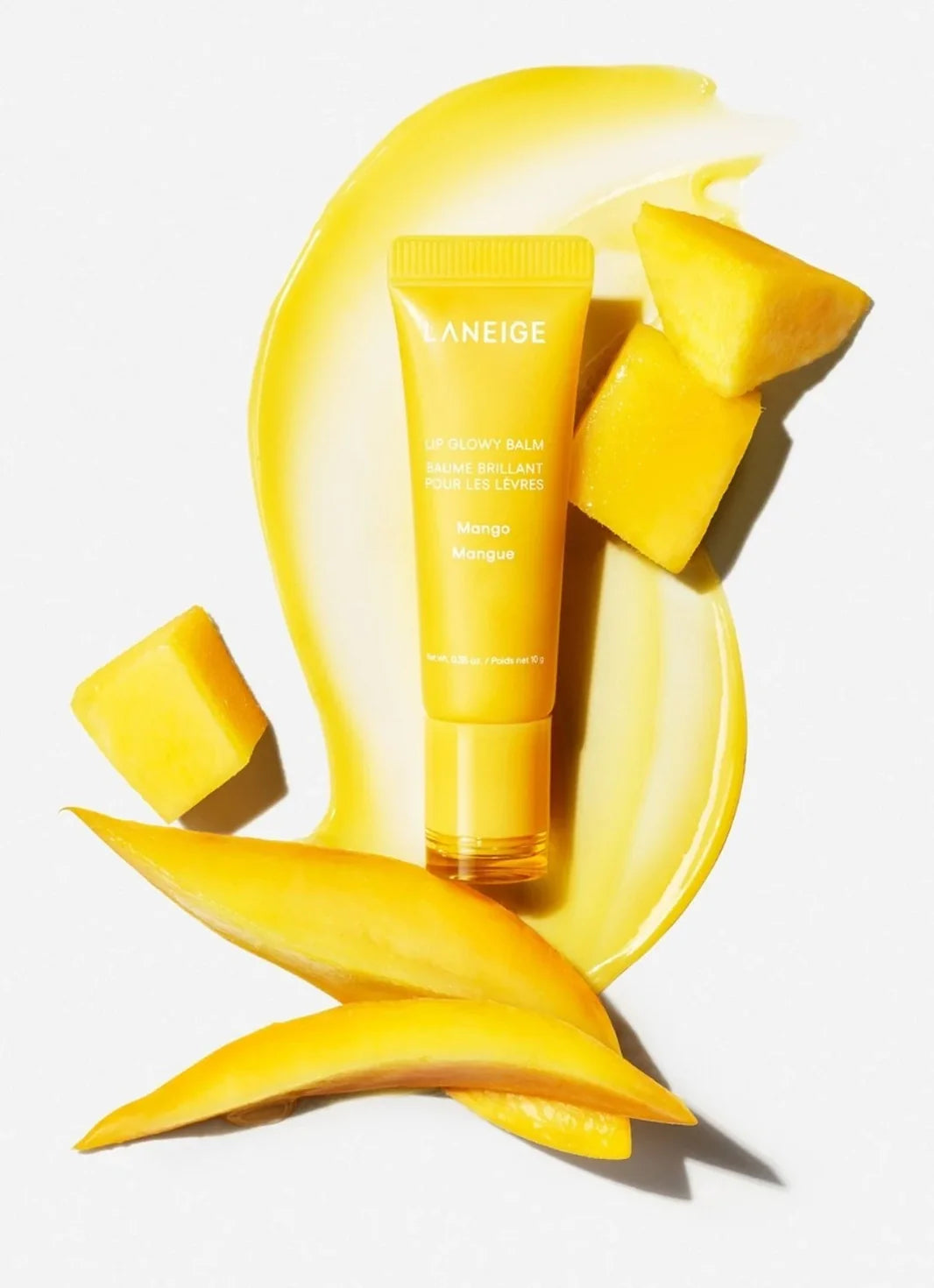 Laneige Lip Glowy Balm Mango - Skinn K.