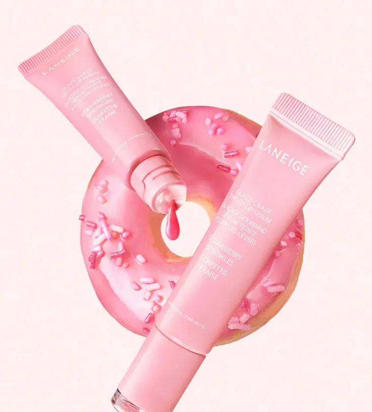 Laneige Glaze Craze Tinted Lip Serum Strawberry Sprinkles