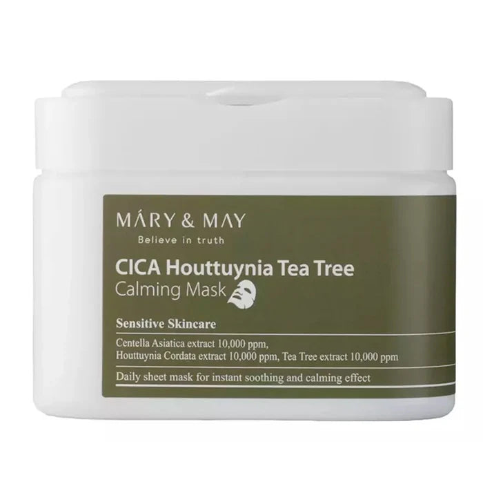 Mary&May Cica Houttunya Tea Tree Kalmerend Masker