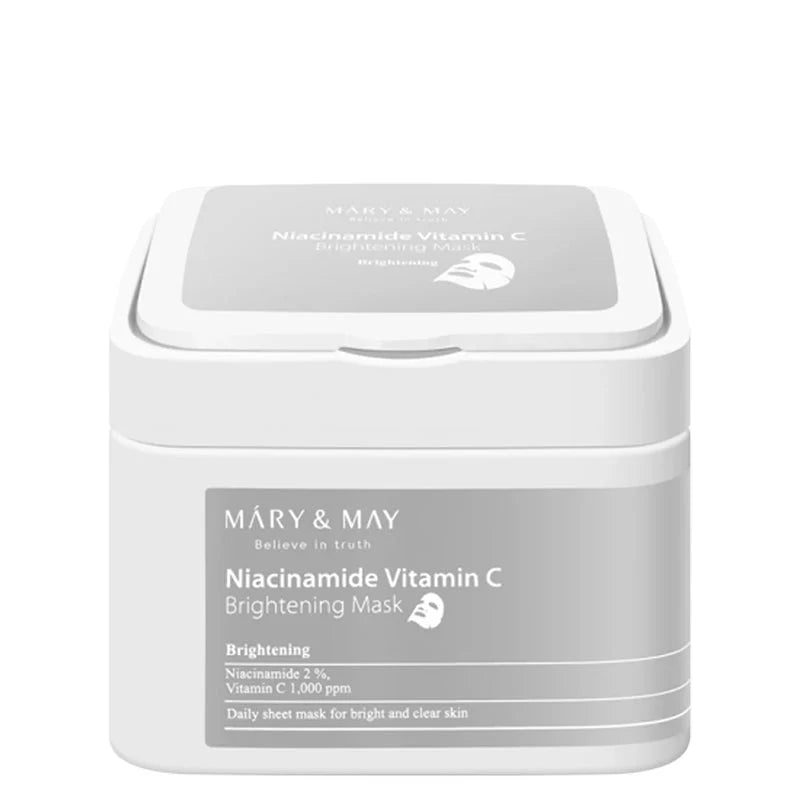 Mary&May Niacinamide Vitamine C Verhelderend Masker 30 stuks