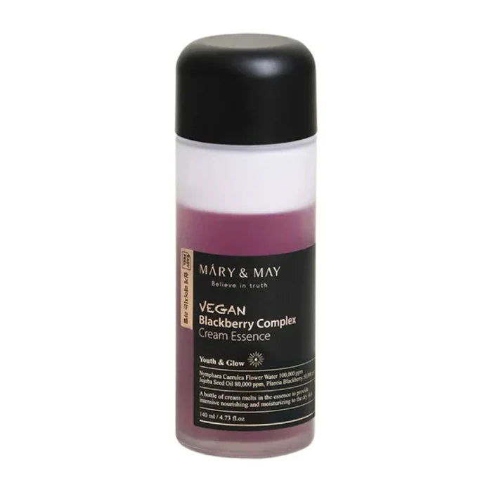 Mary & May Vegan Blackberry Complex Cream Essence Purple - Skinn K.