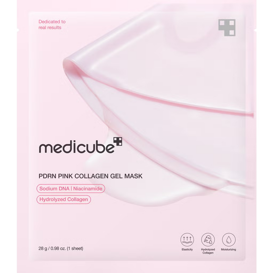 Medicube roze collageengelmasker