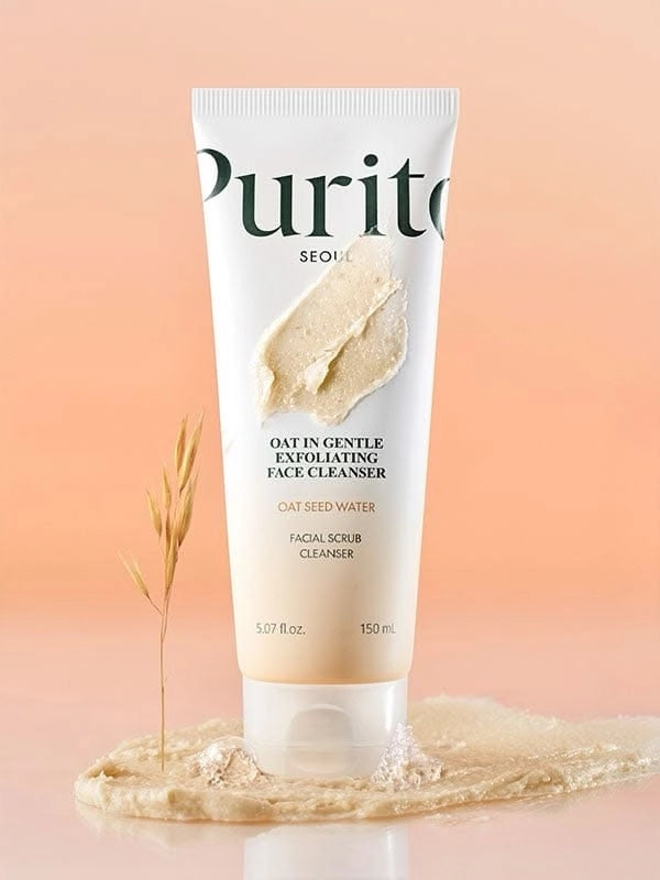 Purito Oat In Gentle Exfoliating Face Cleanser