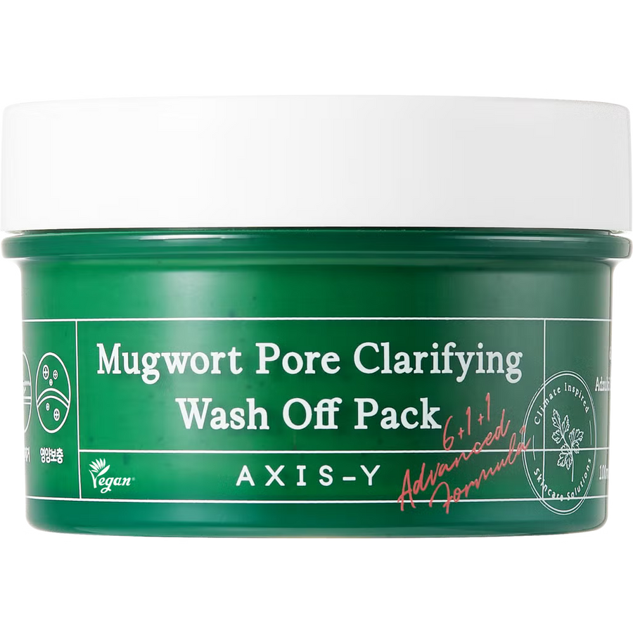 AXIS-Y Mugwort Pore Clarifying Wash Off Pack - Skinn K.