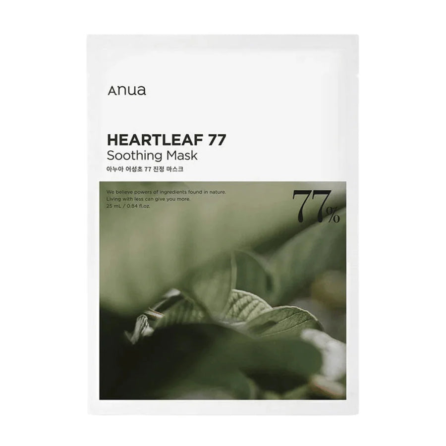 Anua Heartleaf 77% Soothing Sheet Mask - Skinn K.