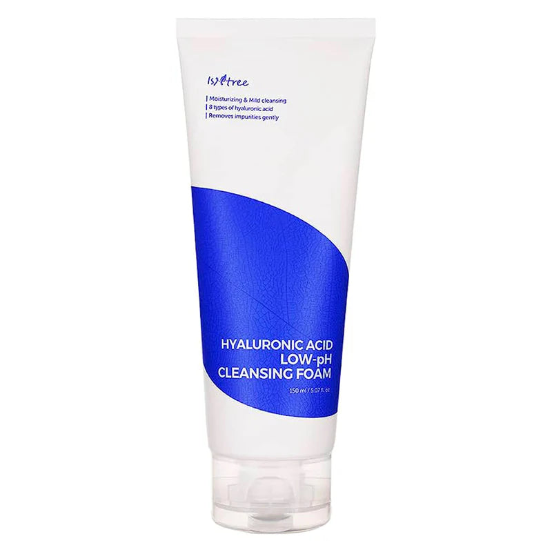 Isntree Hyaluronic Acid Low-PH Cleansing Foam - Skinn K.