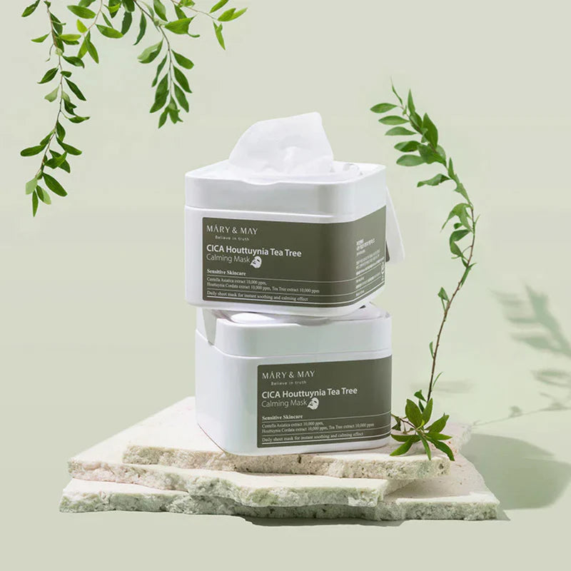 Mary&May Cica Houttunya Tea Tree Kalmerend Masker