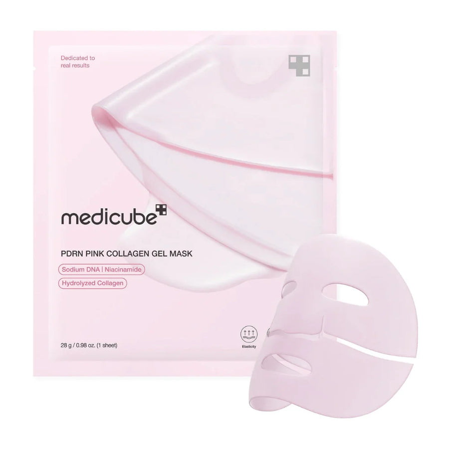 Medicube roze collageengelmasker