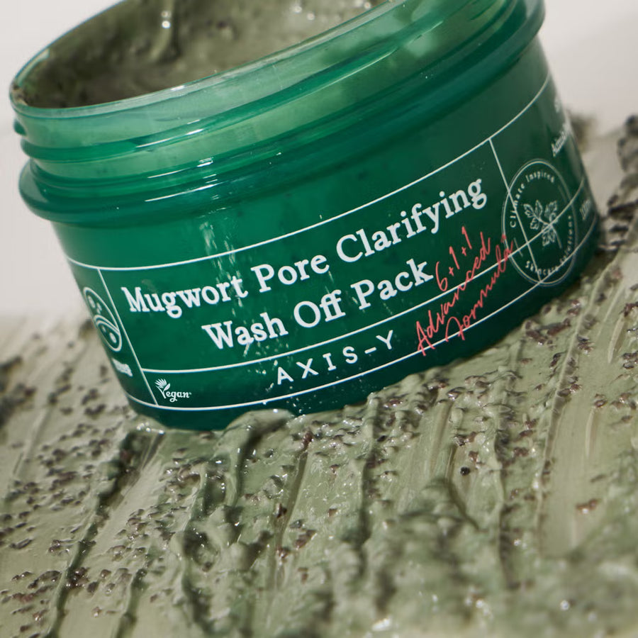 AXIS-Y Mugwort Pore Clarifying Wash Off Pack - Skinn K.
