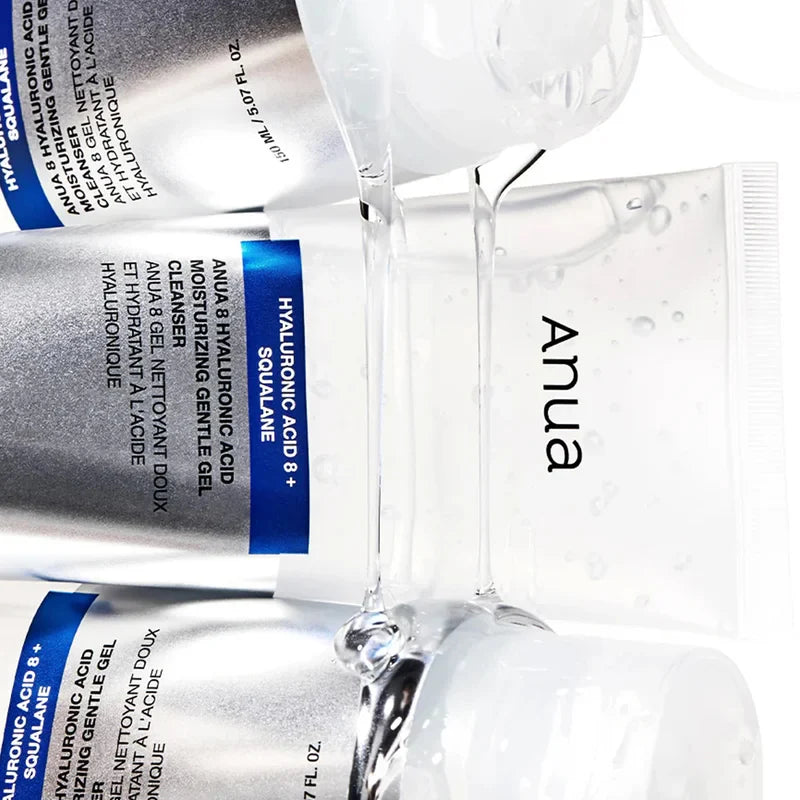 Anua 8 Hyaluronic Acid Moisturizing Gentle Gel Cleanser - Skinn K.