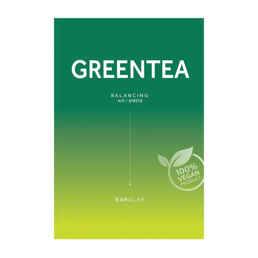Barulab The Clean Vegan Greentea Sheet Mask