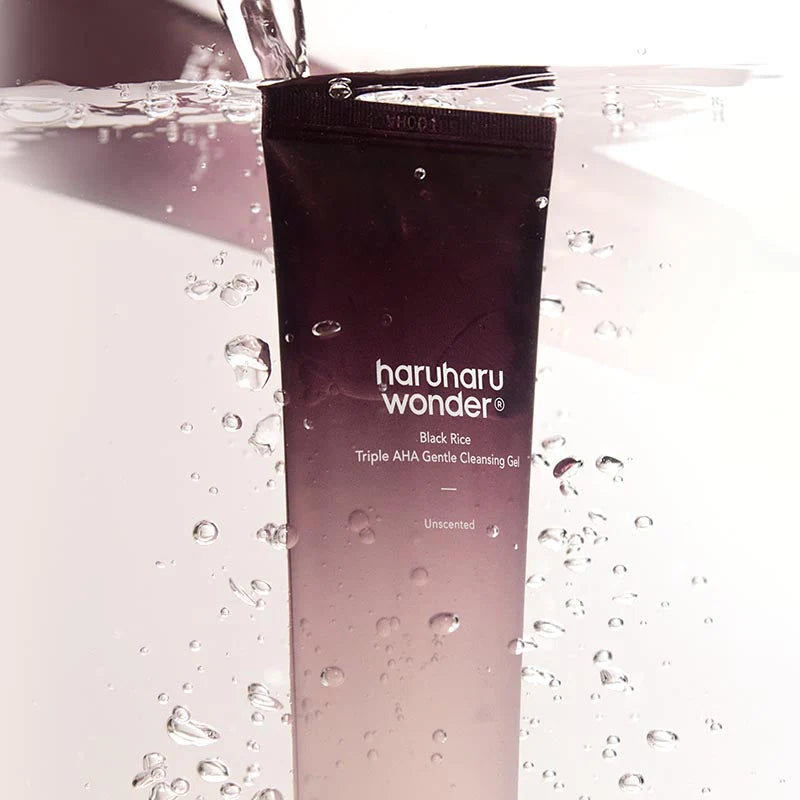 Haruharu Wonder Black Rice Triple AHA Gentle Cleaning Gel