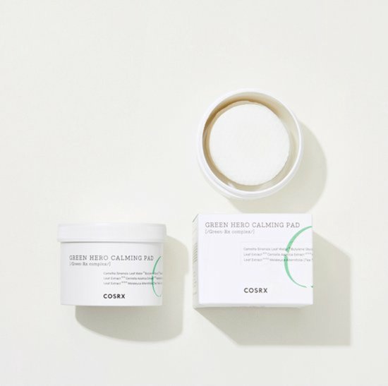 Cosrx One Step Green Hero Calming Pad - Skinn K.