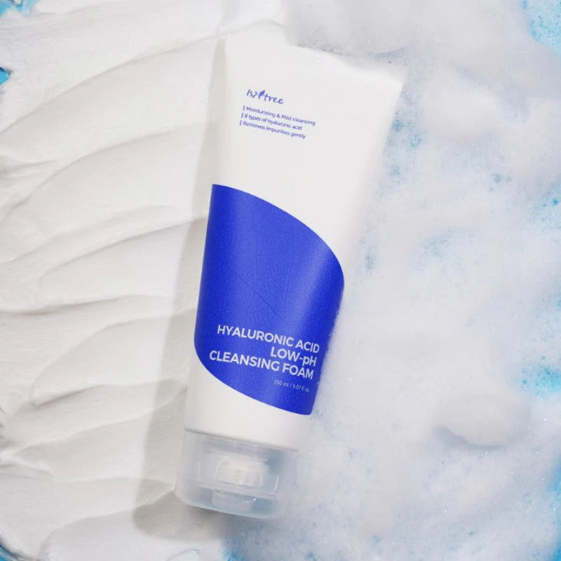 Isntree Hyaluronic Acid Low-PH Cleansing Foam - Skinn K.