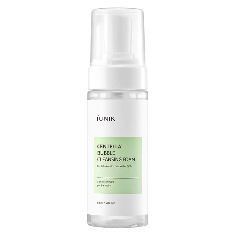 Iunik Centella Bubble Cleansing Foam - Skinn K.