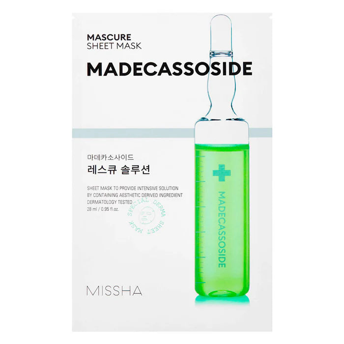 Mascure Madecassoside Moisturizing Sheet Mask - Skinn K.