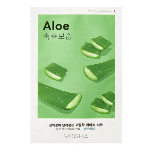 Missha Airy Fit Aloe Sheet Mask - Skinn K.