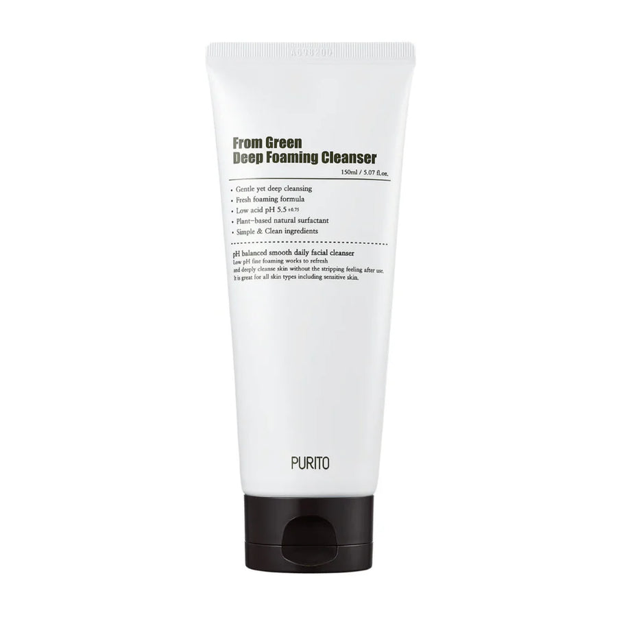 Purito From Green Deep Foaming Cleanser - Skinn K.