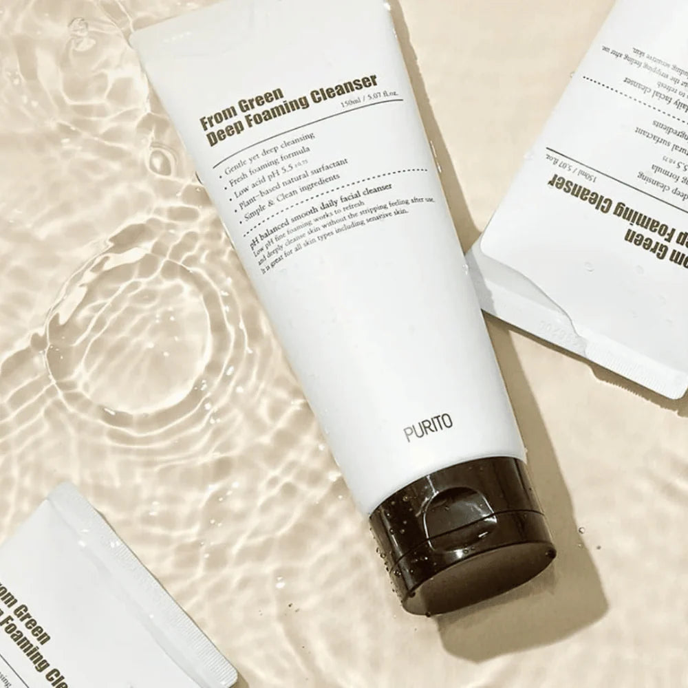 Purito From Green Deep Foaming Cleanser - Skinn K.