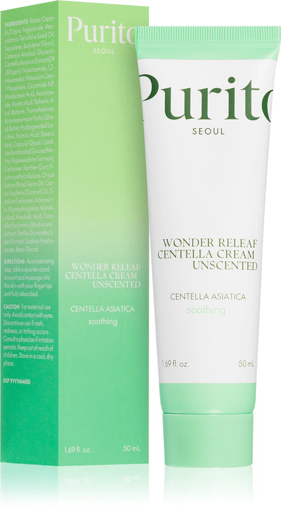 Purito Wonder Releaf Centella Cream - Skinn K.