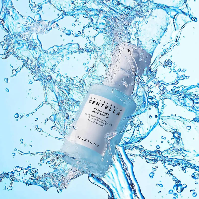 Skin1004 Madagascar Centella Hyalucica Blue Serum - Skinn K.