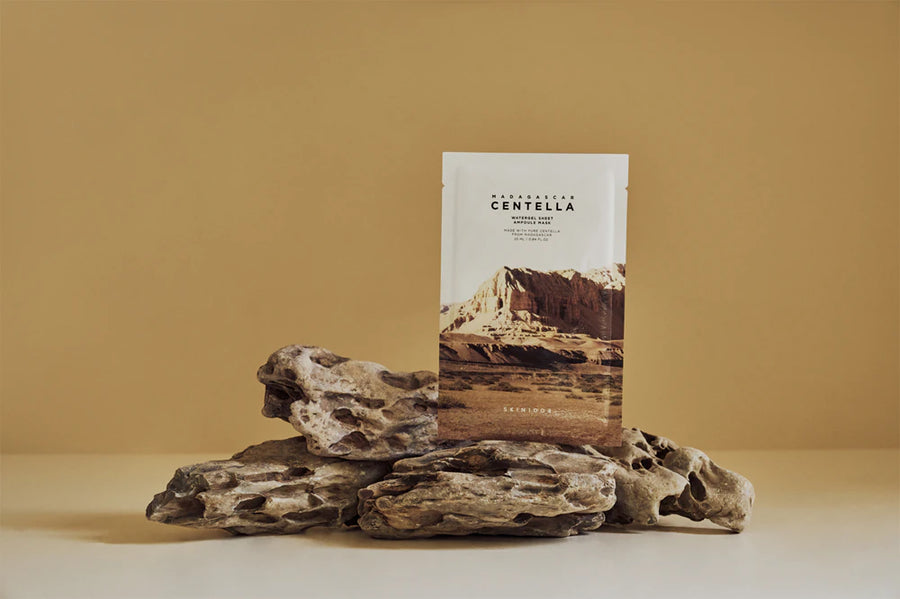 Skin1004 Madagascar Centella Soothing Watergel Sheet Ampoule Mask - Skinn K.