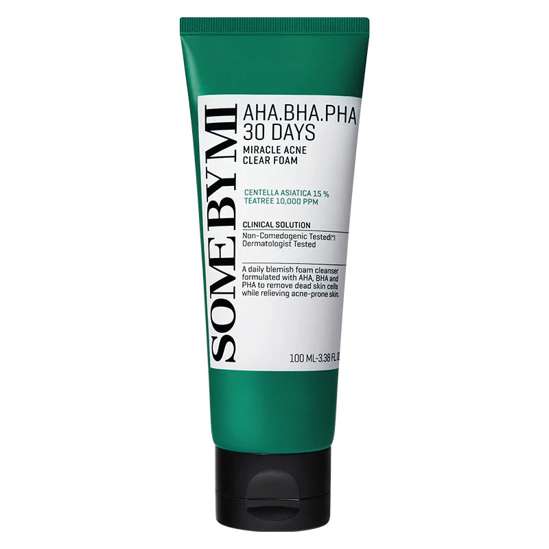Some By Mi Aha.Bha.Pha Miracle Acne Clear Foam - Skinn K.