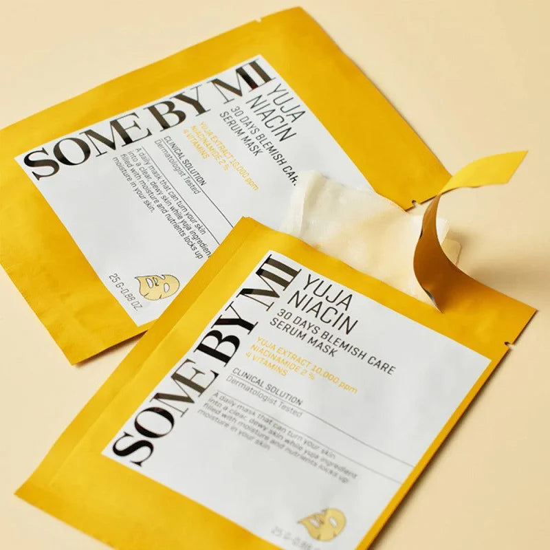 Some By Mi Yuja Niacin Brightening Sheet Mask - Skinn K.