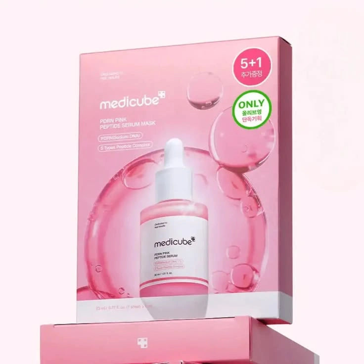 Medicube Pdrn Pink Peptide Serum Mask